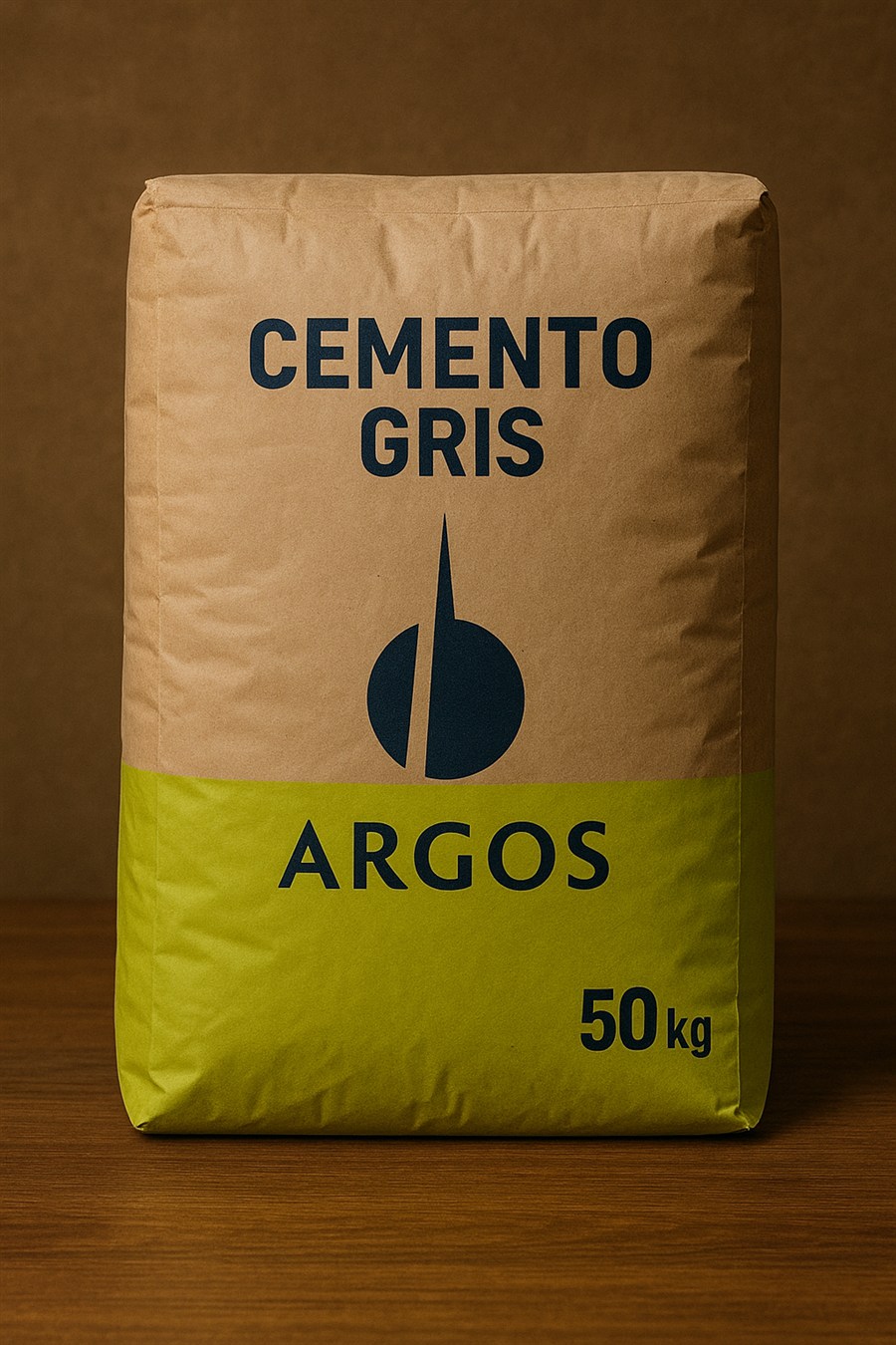 Fotografía del saco de cemento Argos de 50 kg